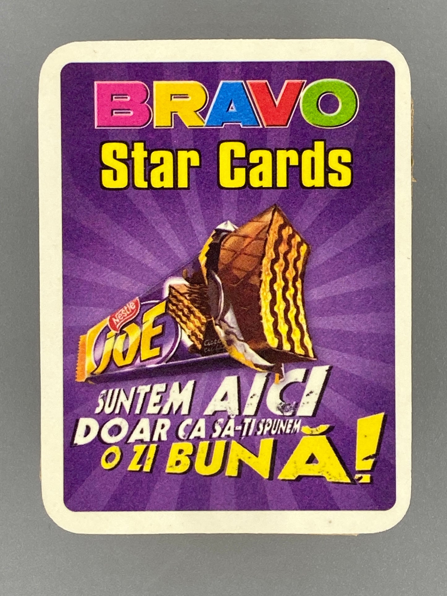 2004 Bravo Star Cards Snoop Dogg 5 of Clubs Nestle Joe (Romania) (Music)