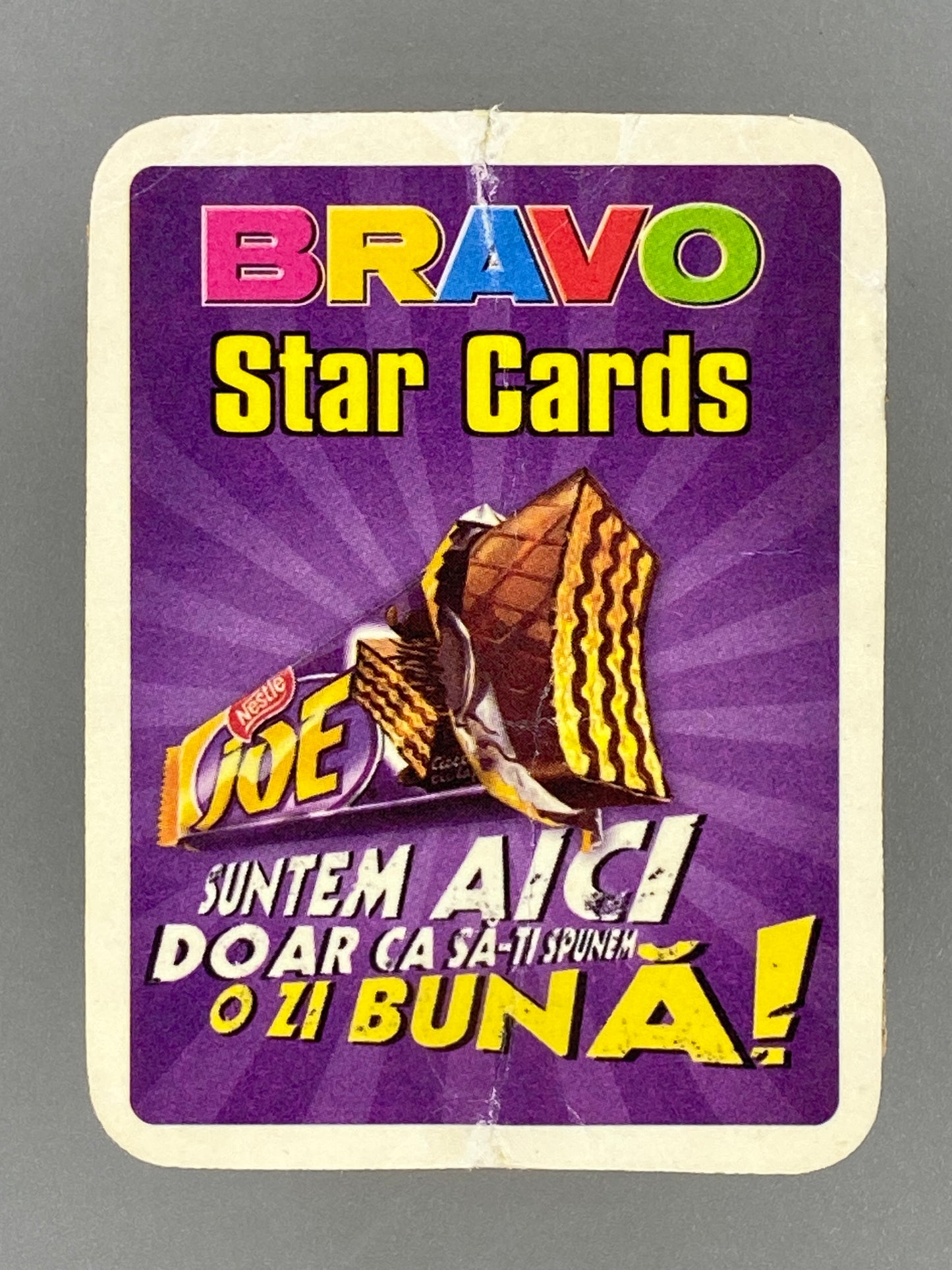 2004 Bravo Star Cards Avril Lavigne 10 of Spades Nestle Joe *READ* (Romania) (Music)