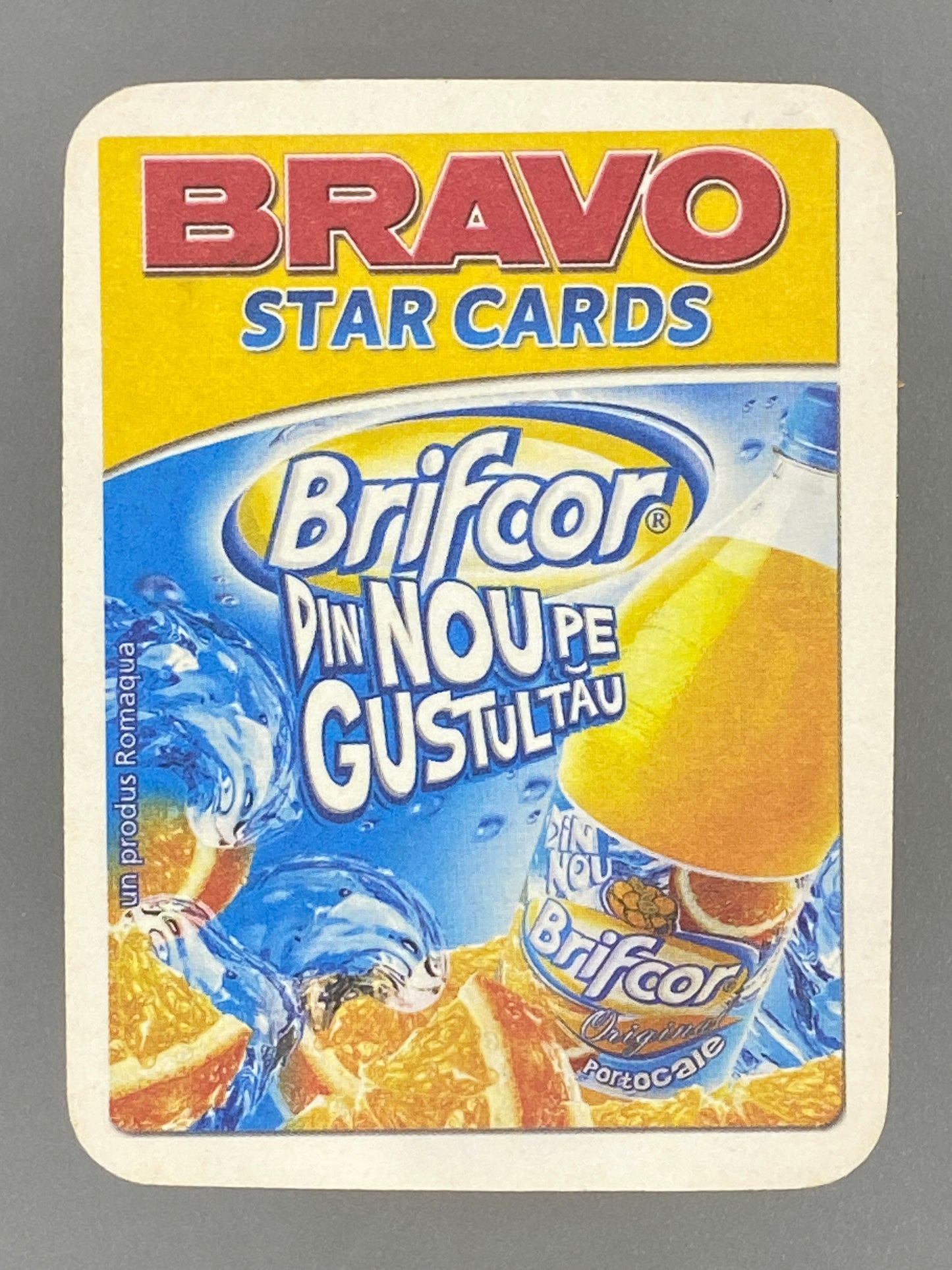 2007 Bravo Star Cards Justin Timberlake Ace of Hearts Brifcor (Romania) (Music)
