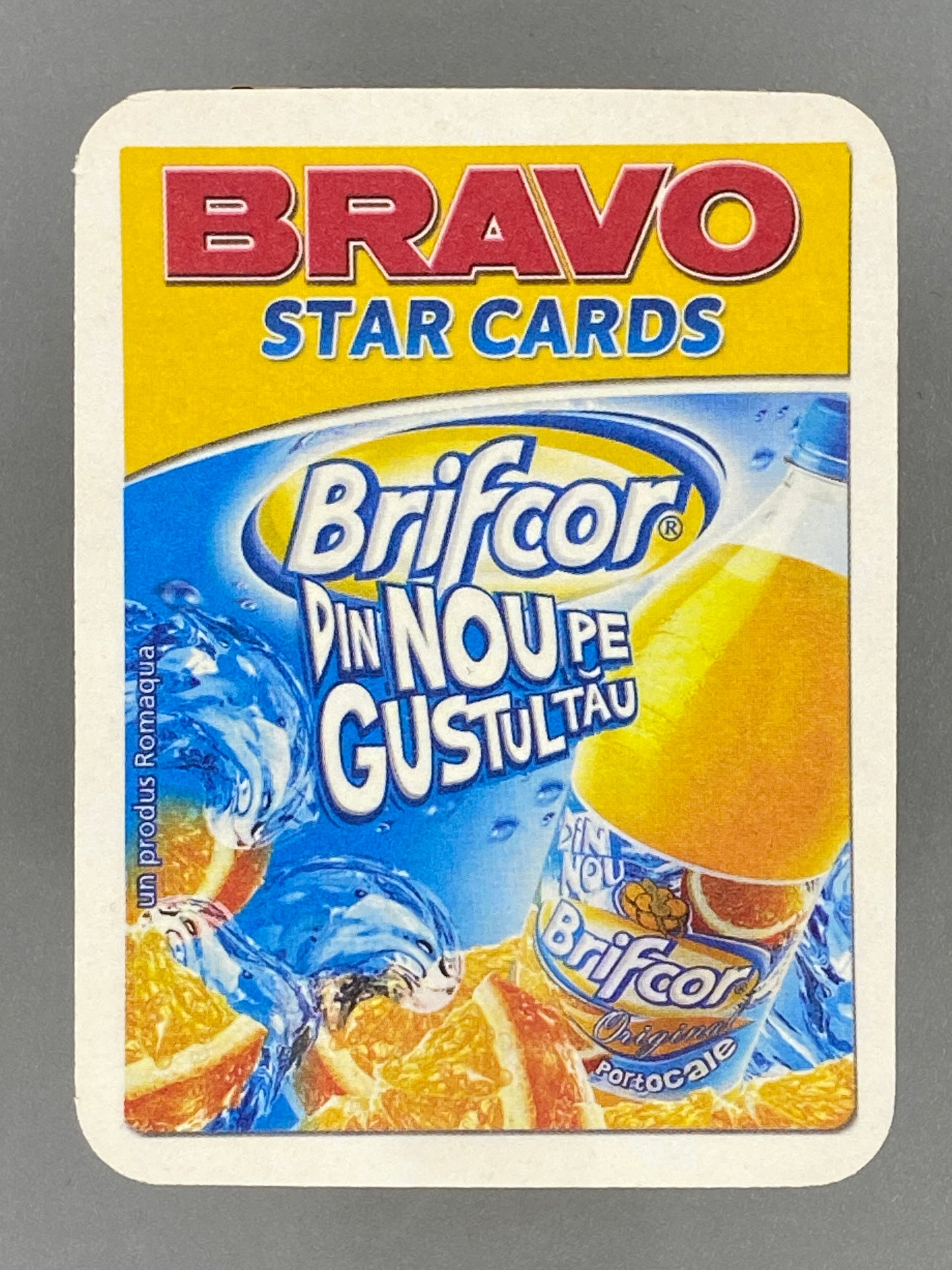 2007 Bravo Star Cards Christina Aguilera Ace of Spades Brifcor (Romania) (Music)