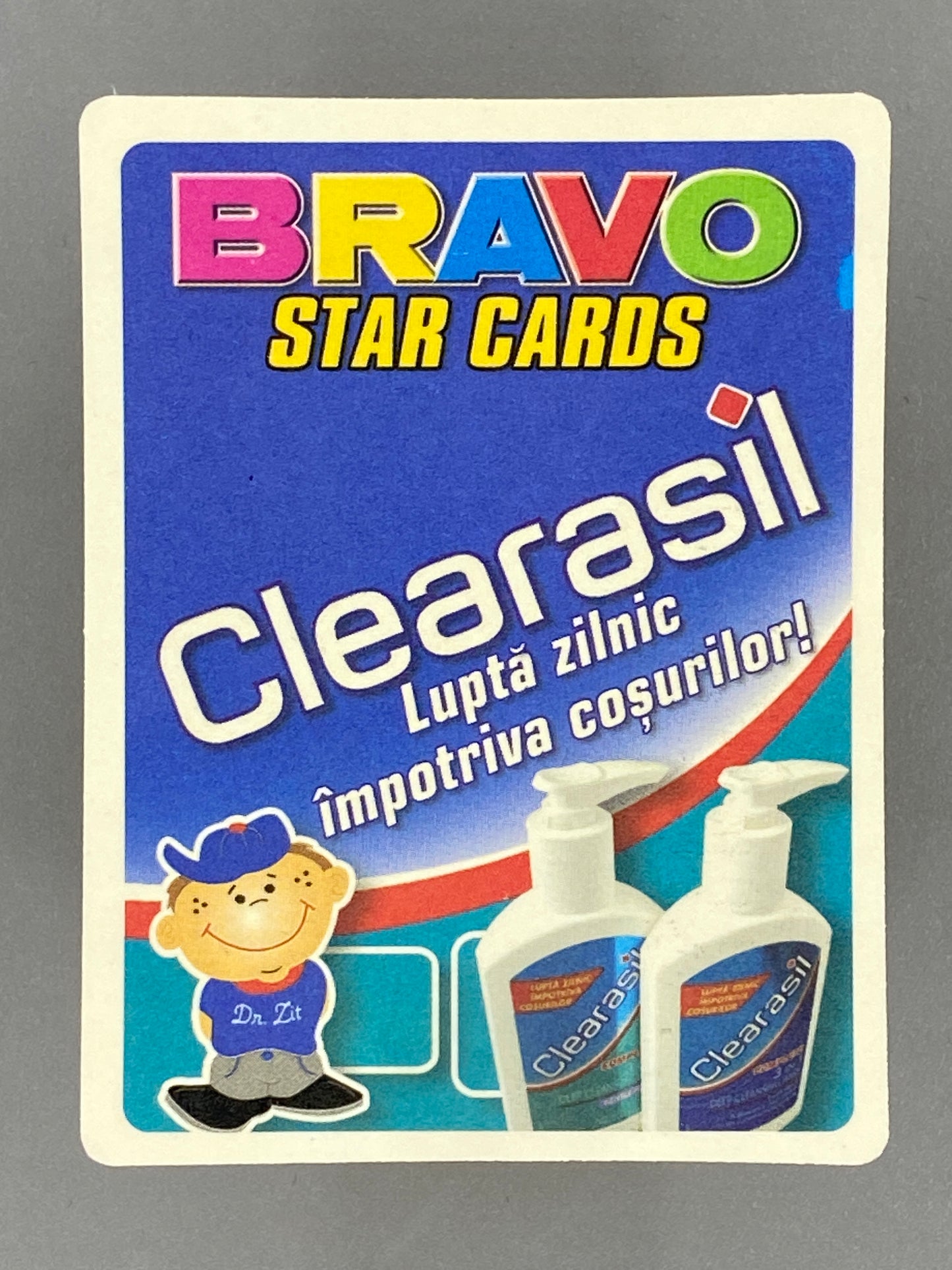 2005 Bravo Star Cards Michael Jackson Joker Clearasil (Romania) (Music)