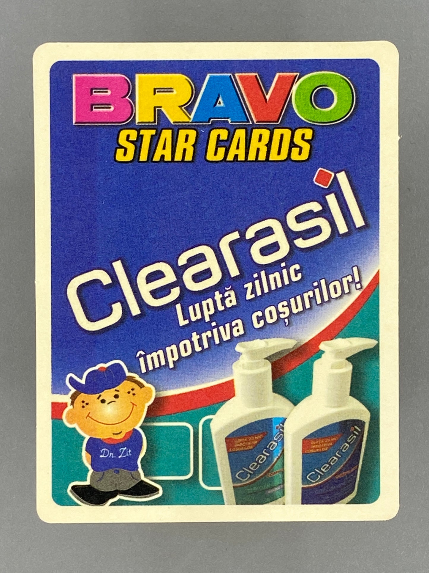 2005 Bravo Star Cards Justin Timberlake 4 of Spades Clearasil (Romania) (Music)