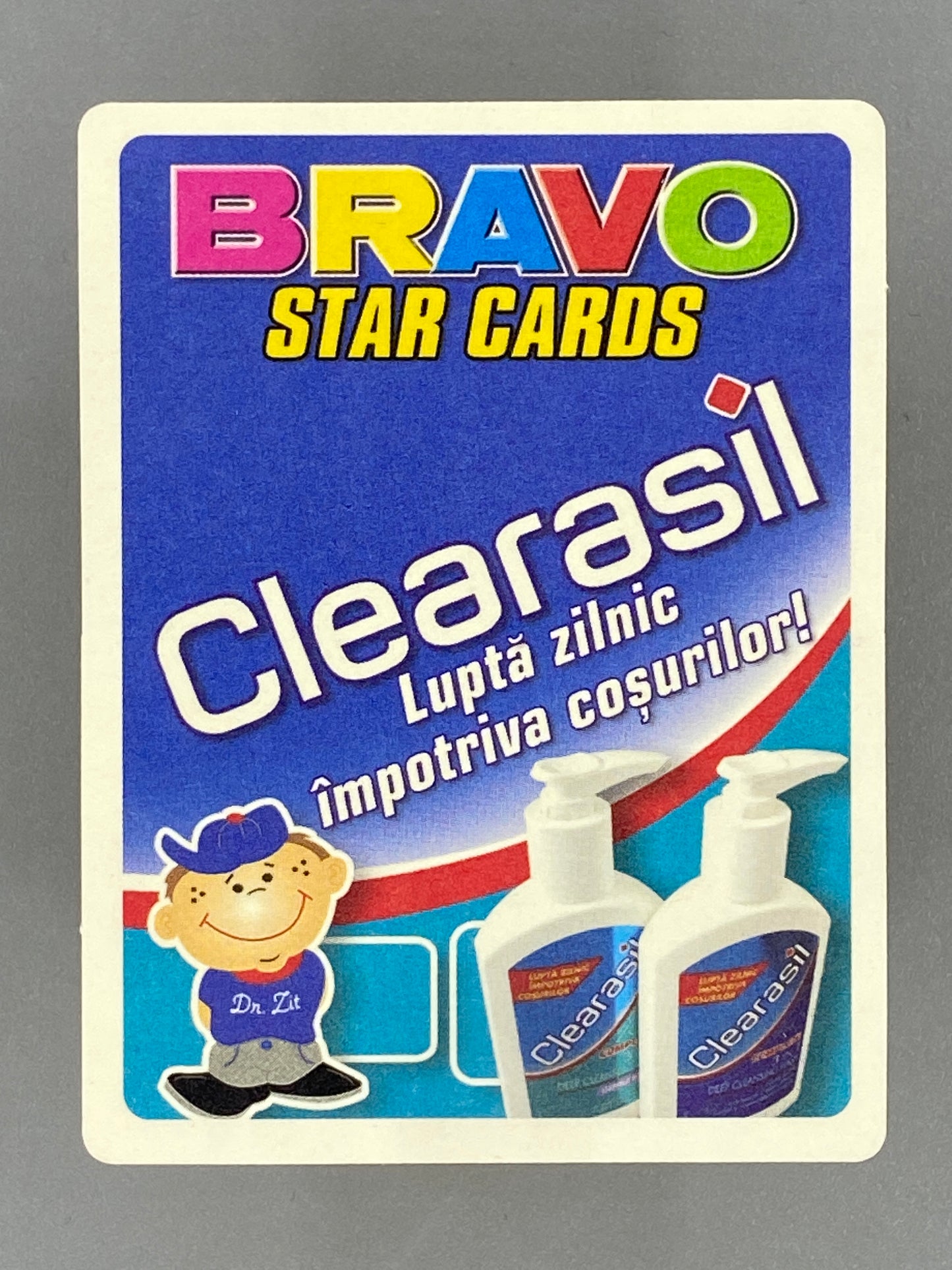 2005 Bravo Star Cards Depeche Mode 3 of Hearts Clearasil (Romania) (Music)