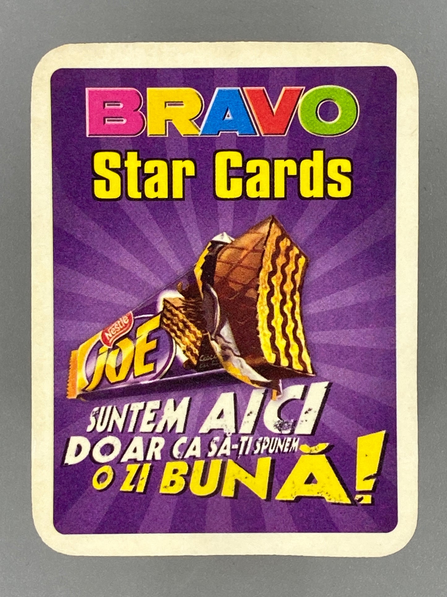 2004 Bravo Star Cards Black Eyed Peas 9 of Clubs Nestle Joe (Romania) (Music)