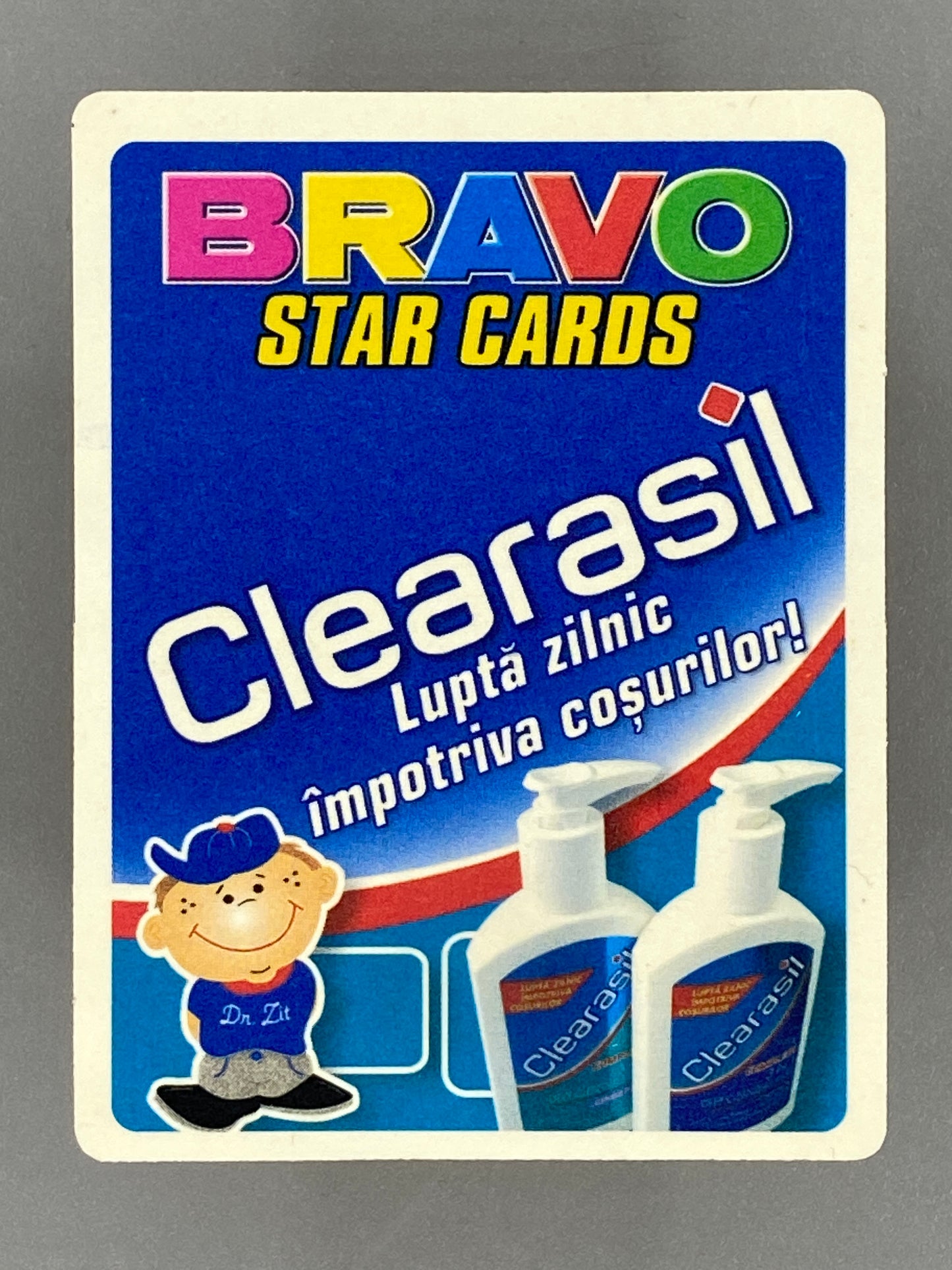 2005 Bravo Star Cards Natasha Bedingfield Ace of Spades Clearasil *READ* (Romania) (Music)