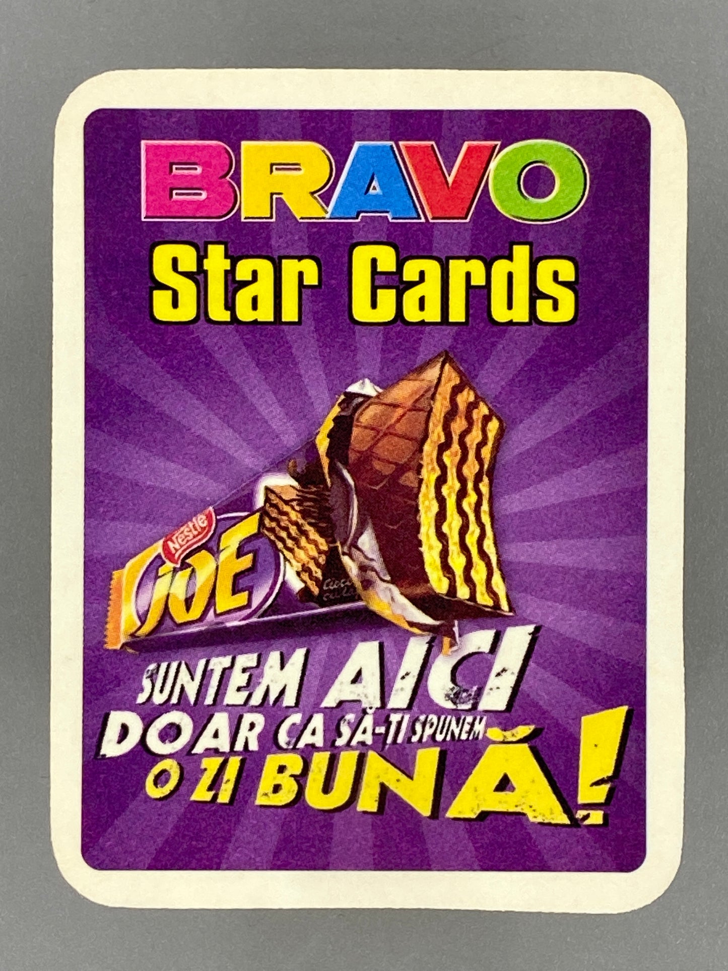 2004 Bravo Star Cards Linkin Park 10 of Diamonds Nestle Joe (Romania) (Music)