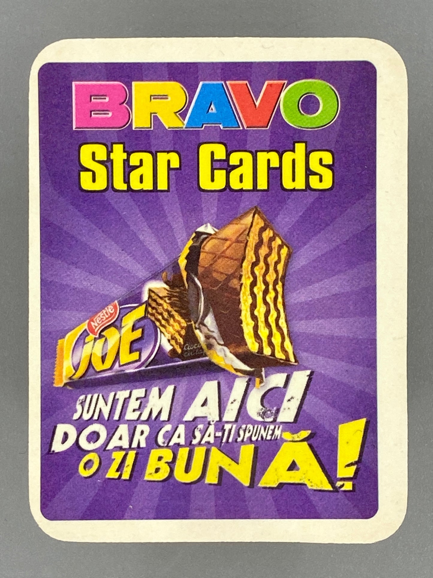 2004 Bravo Star Cards Beyonce Ace of Spades Nestle Joe (Romania) (Music)
