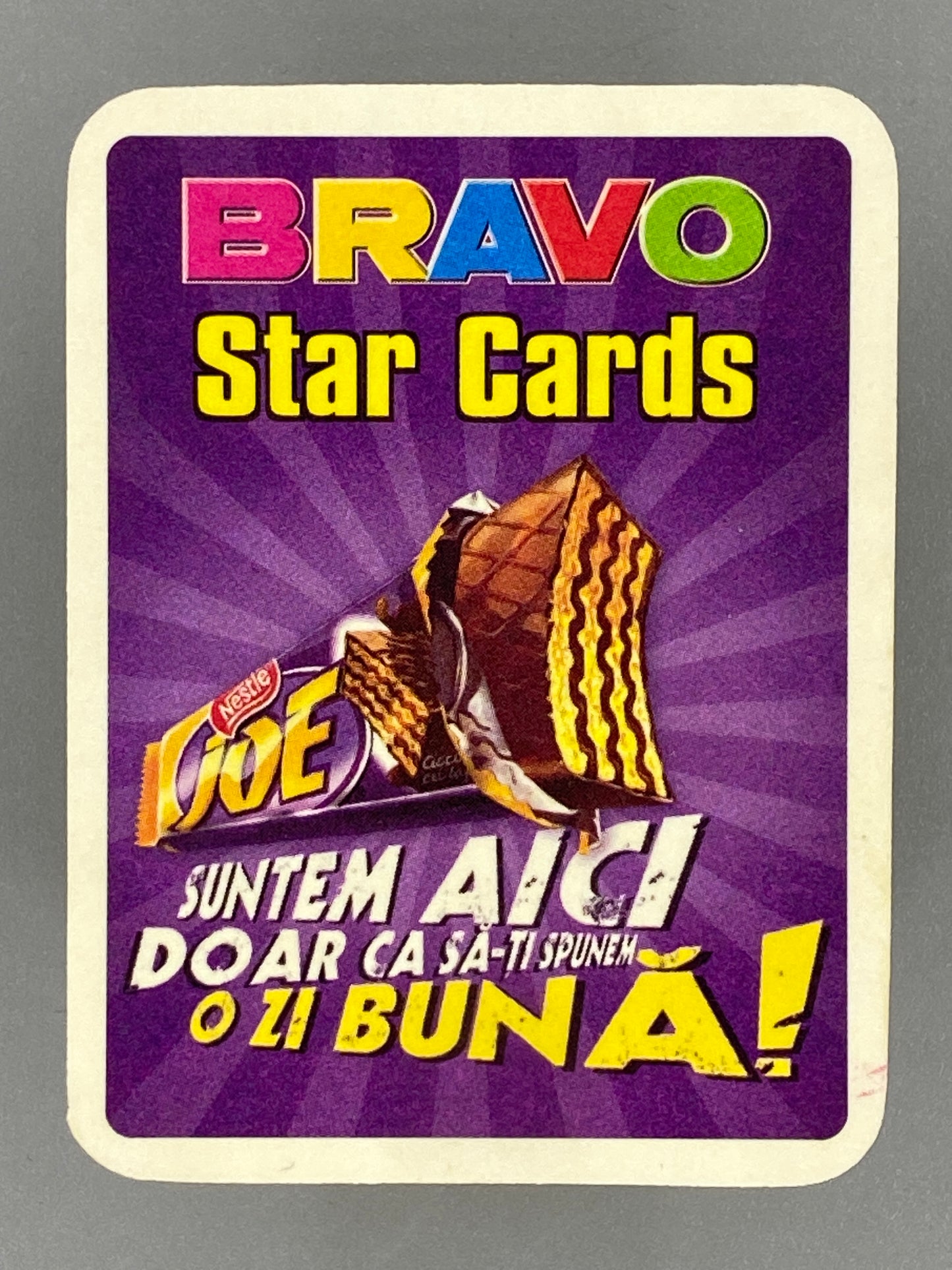 2004 Bravo Star Cards Mariah Carey 5 of Hearts Nestle Joe (Romania) (Music)