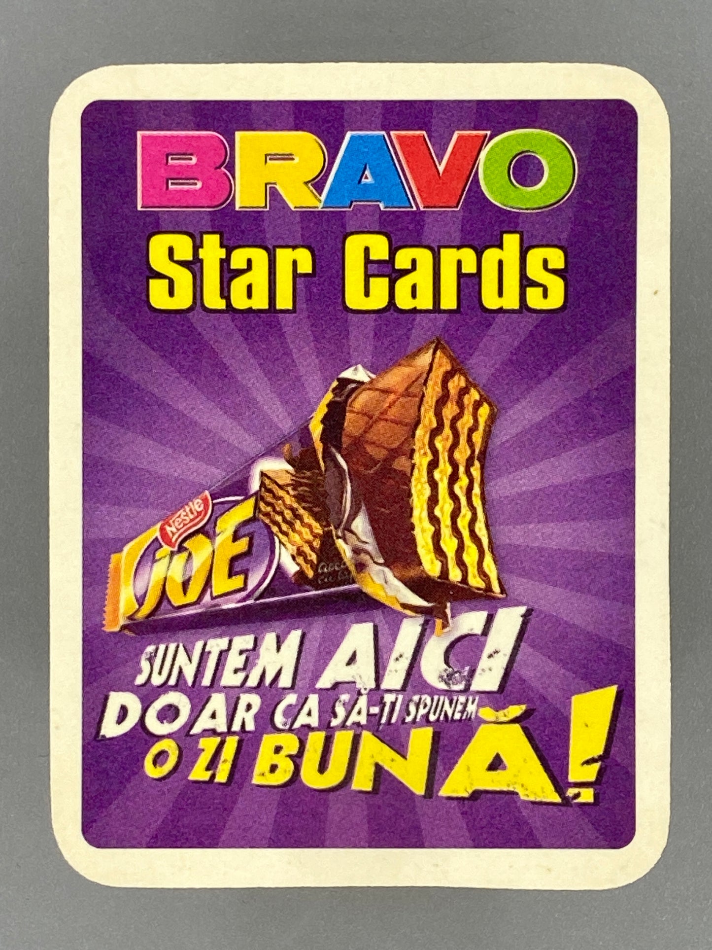 2004 Bravo Star Cards 50 Cent Ace of Hearts Nestle Joe (Romania) (Music)