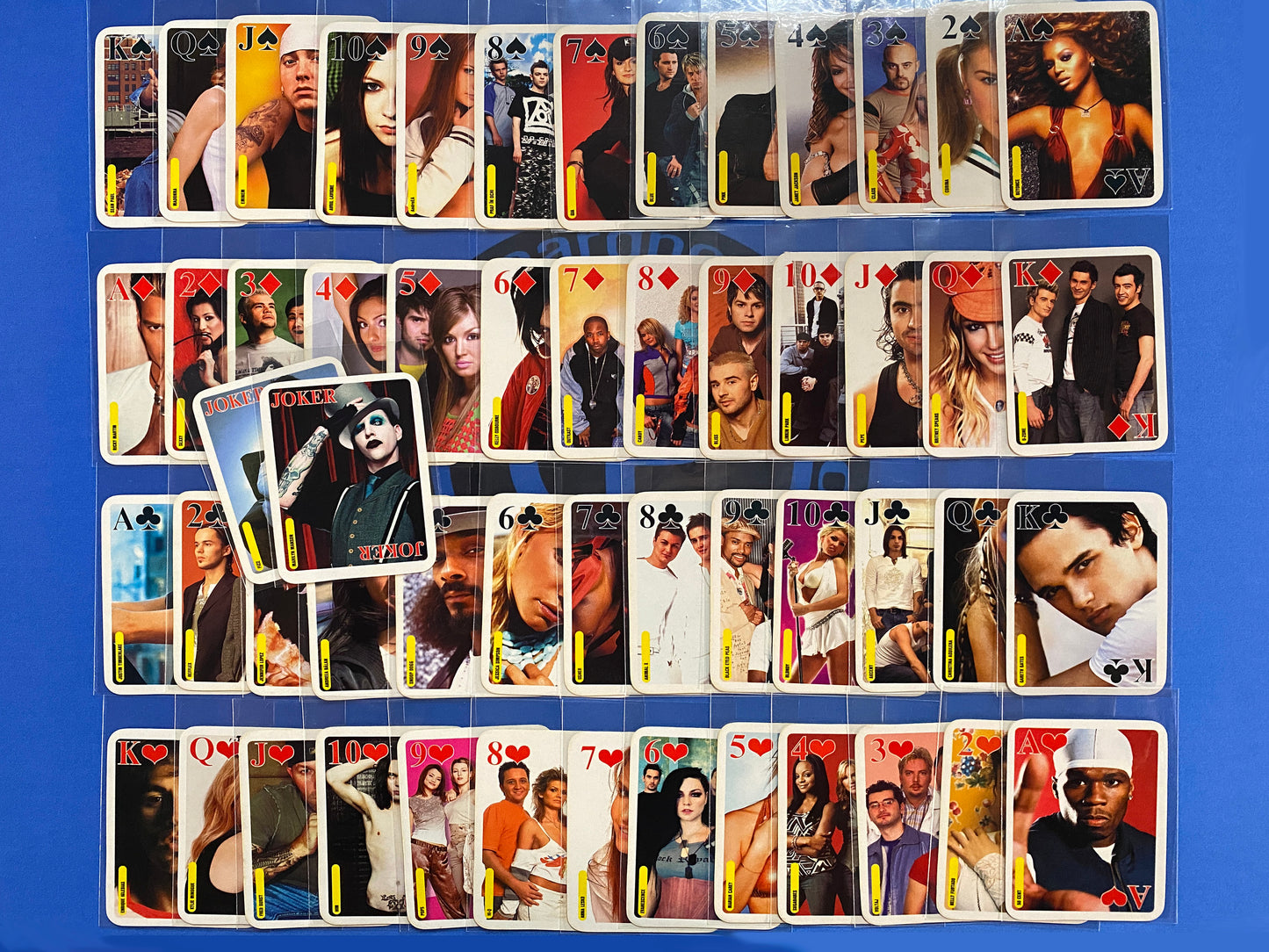 2004 Bravo Star Cards (Romania) Joe Complete 54 Card Set (Music)