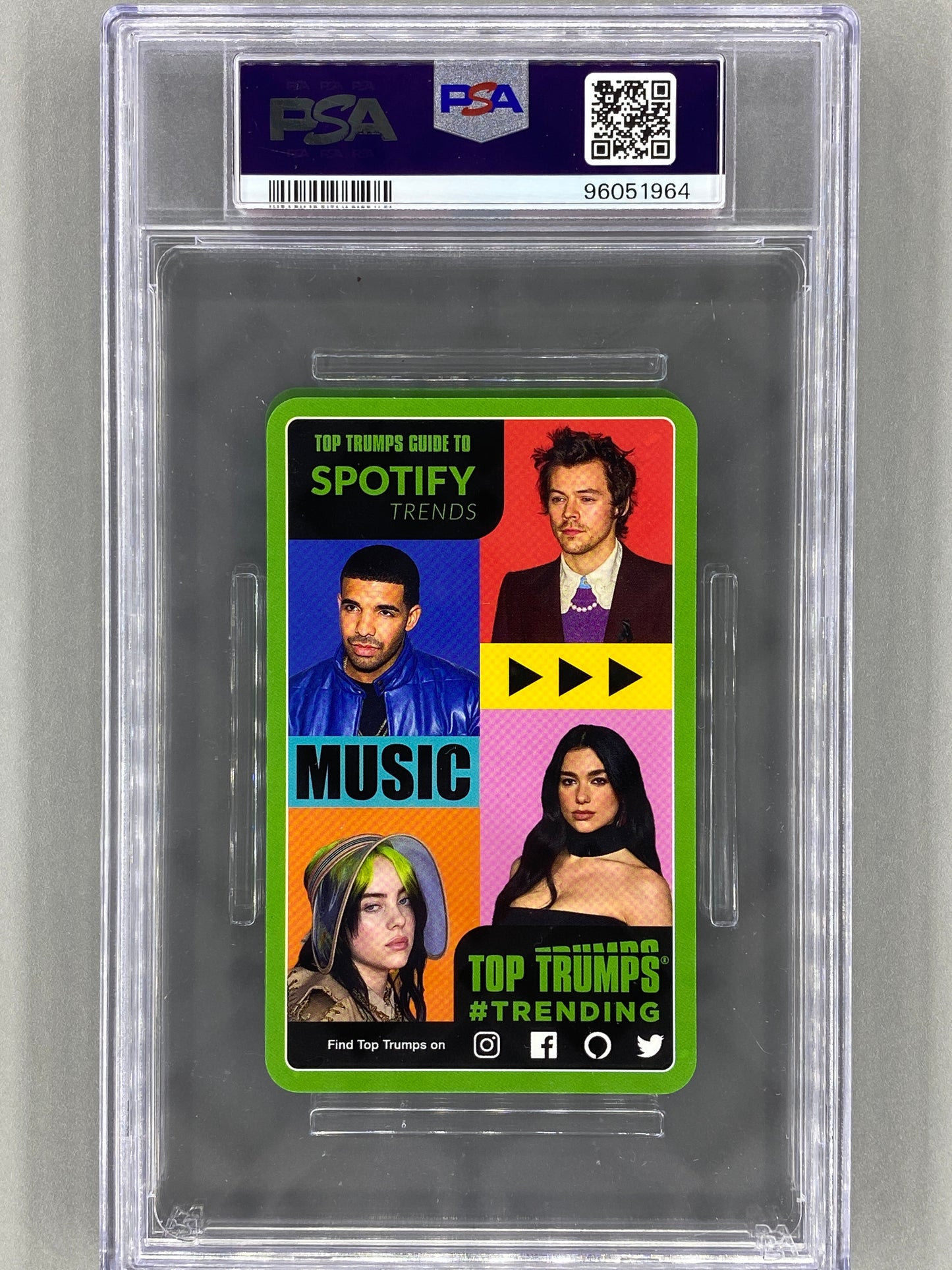2022 Top Trumps Sabrina Carpenter Guide to Spotify Trends PSA 9 - Pop 2 (Music)