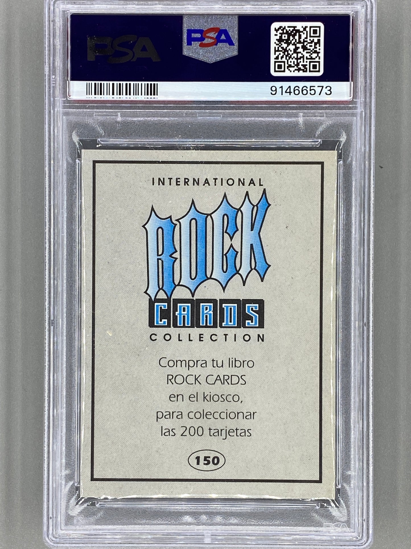 1994 Ultra Figus #150 Chad Smith Intl Rock Cards RHCP PSA 9 Pop 1 (Music)
