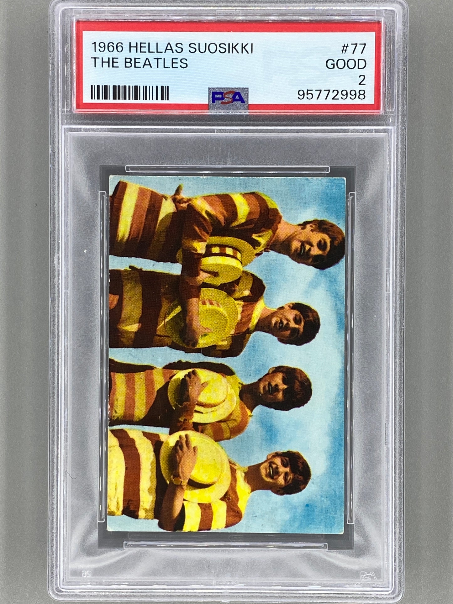 1966 Hellas Suosikki #77 The Beatles PSA 2 Pop 2 (Music)