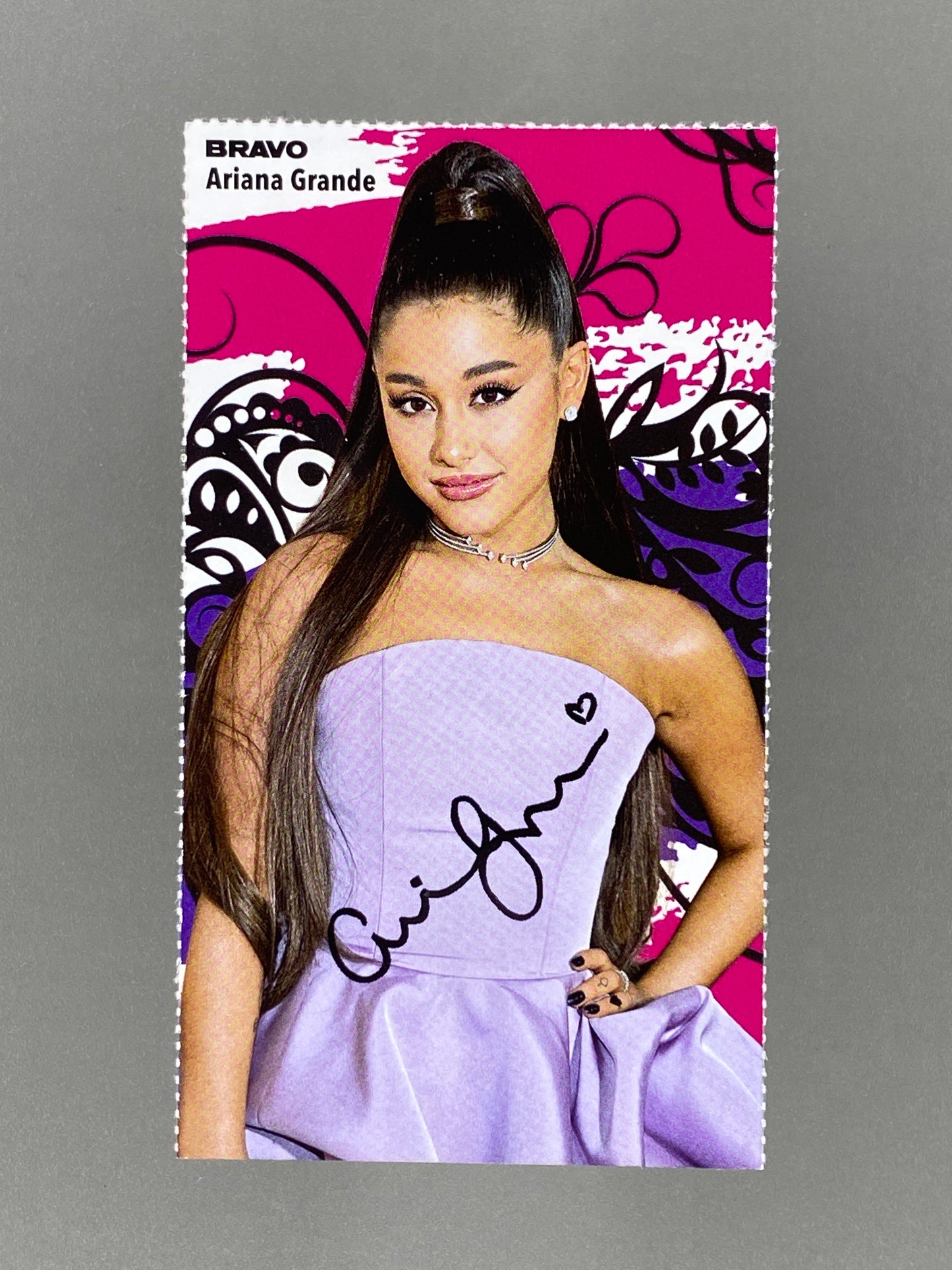 2019 Bravo Post Malone / Ariana Grande Autogramm Karten (Germany) (Music)