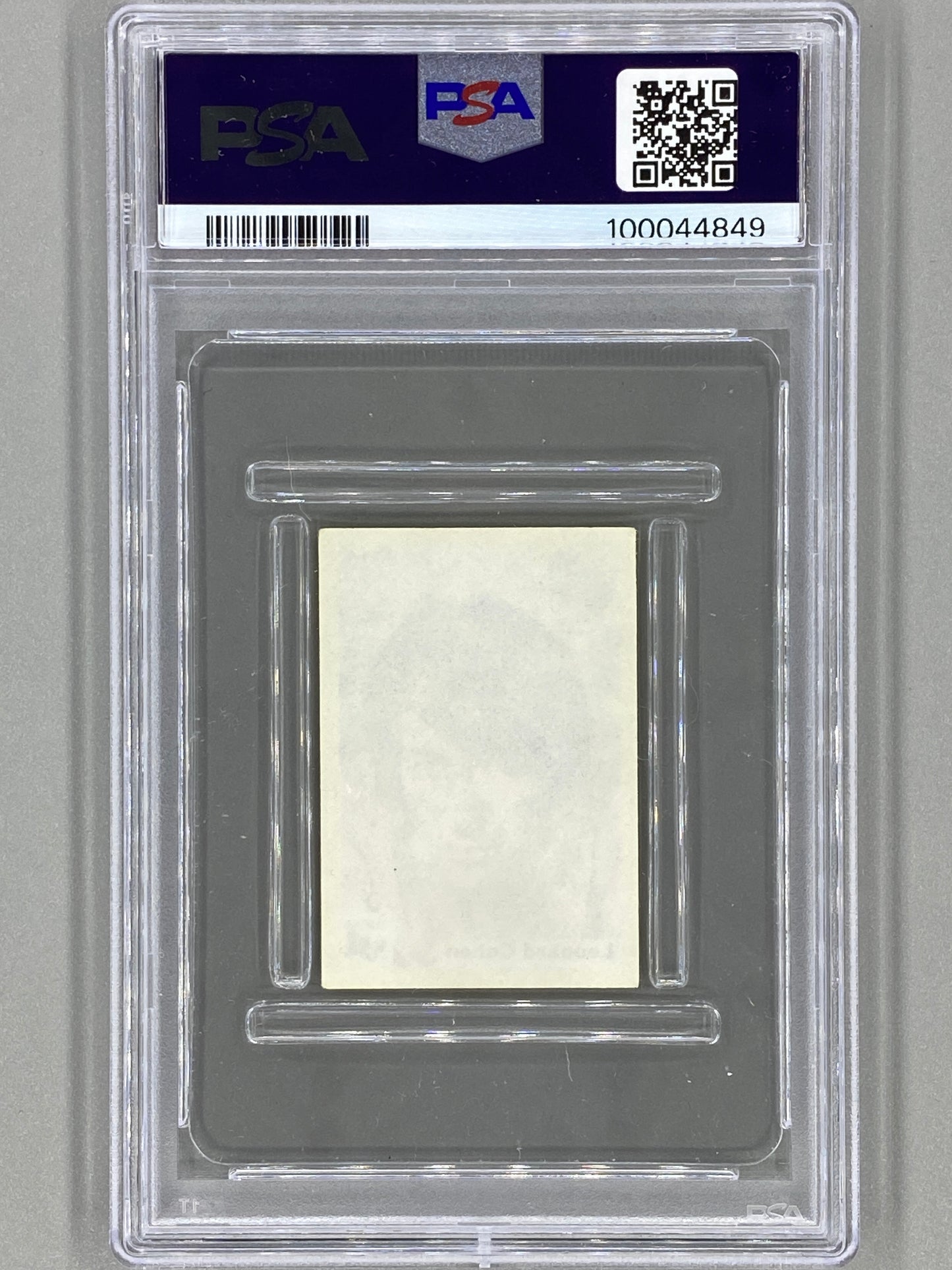 1972 Vlinder #E116 Leonard Cohen Matchbox Cover H/C PSA 4 Pop 1 (Music)