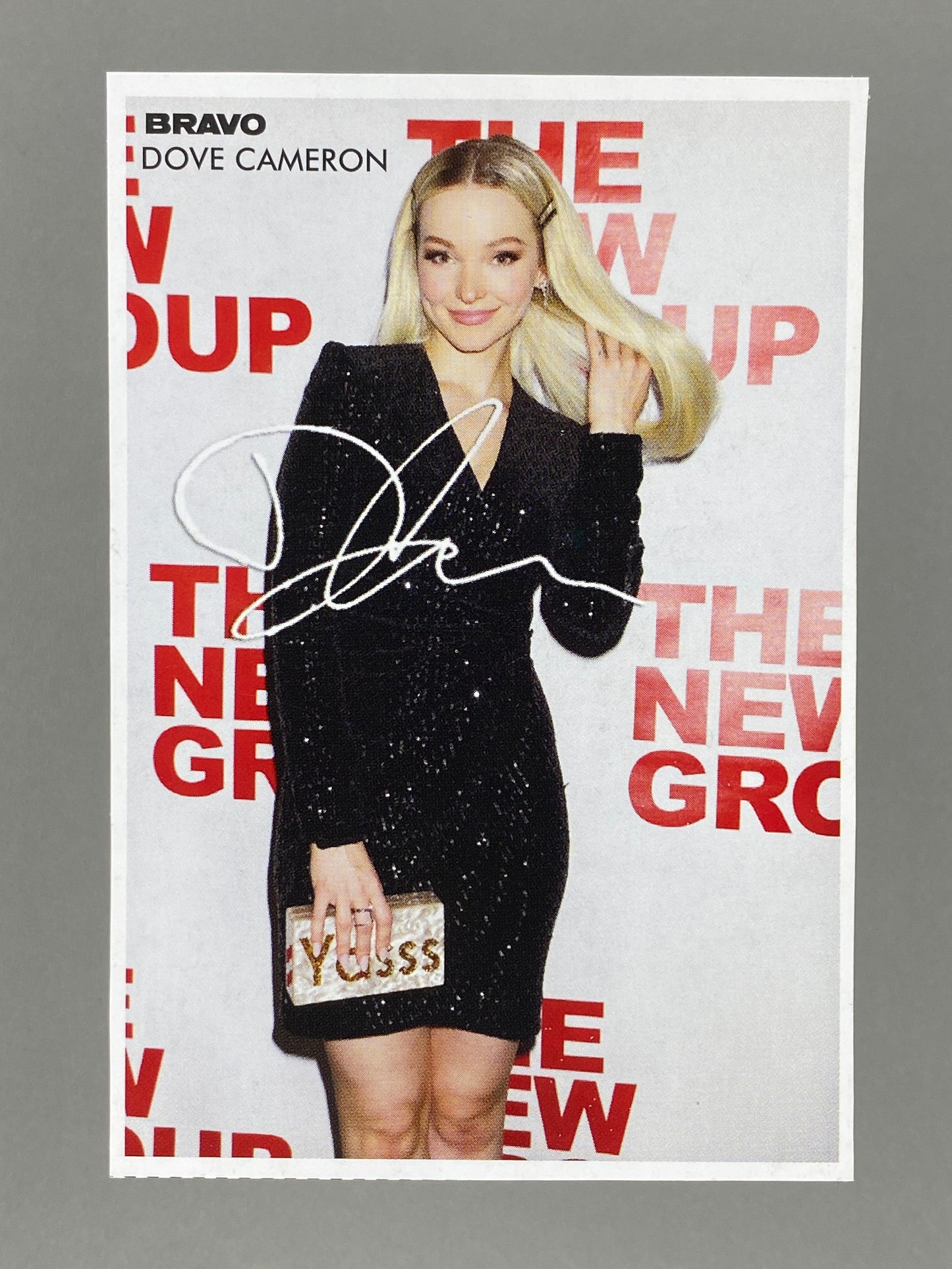 2019 Bravo Billie Eilish / Dove Cameron Karta s Avtograf (Bulgaria) (Music)