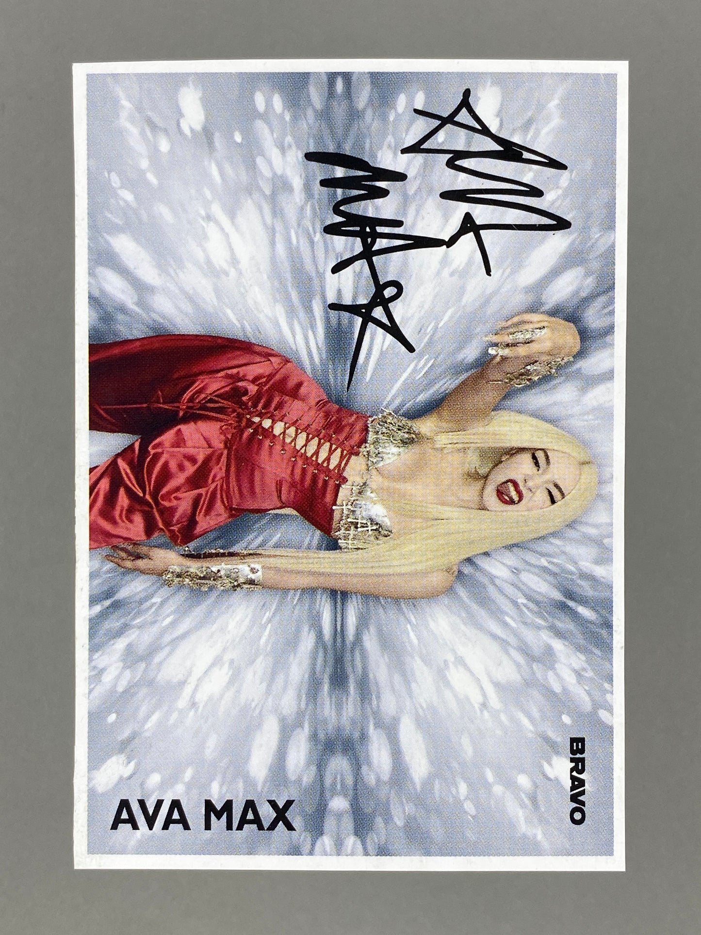 2021 Bravo Sabrina Carpenter/ Ava Max Karta s Avtograf (Bulgaria) (Music)