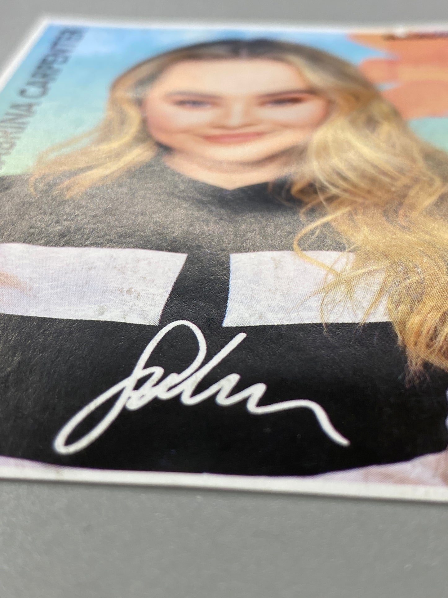 2016 Bravo Sabrina Carpenter/ Ivan i Nadya Karta s Avtograf (Bulgaria) (Music)