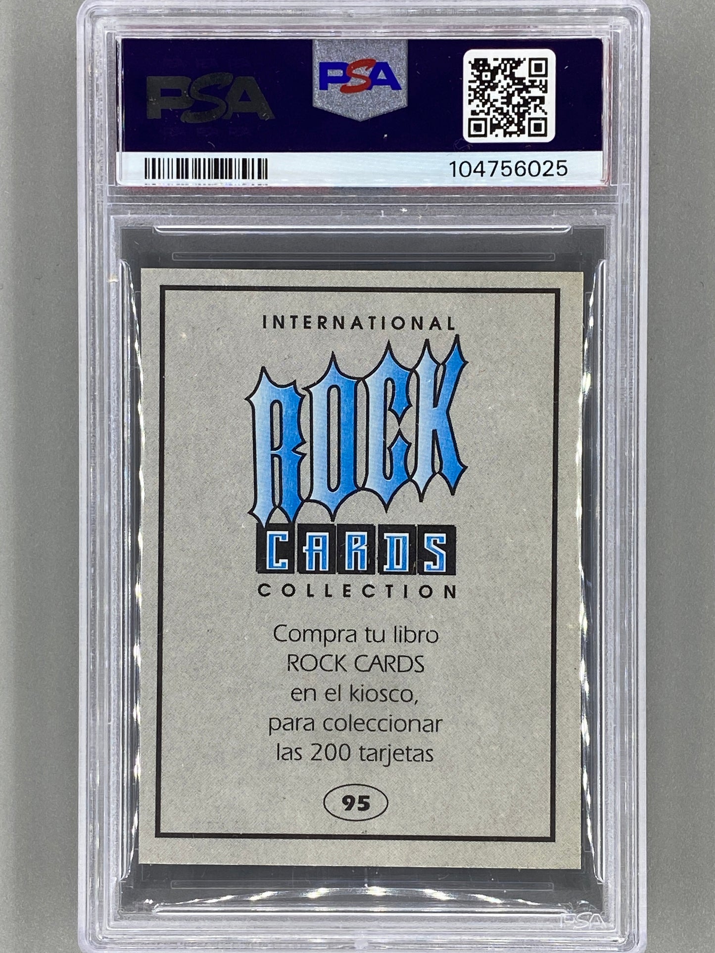 1994 Ultra Figus #95 Van Halen Intl Rock Cards PSA 7 Pop 1 (Music)