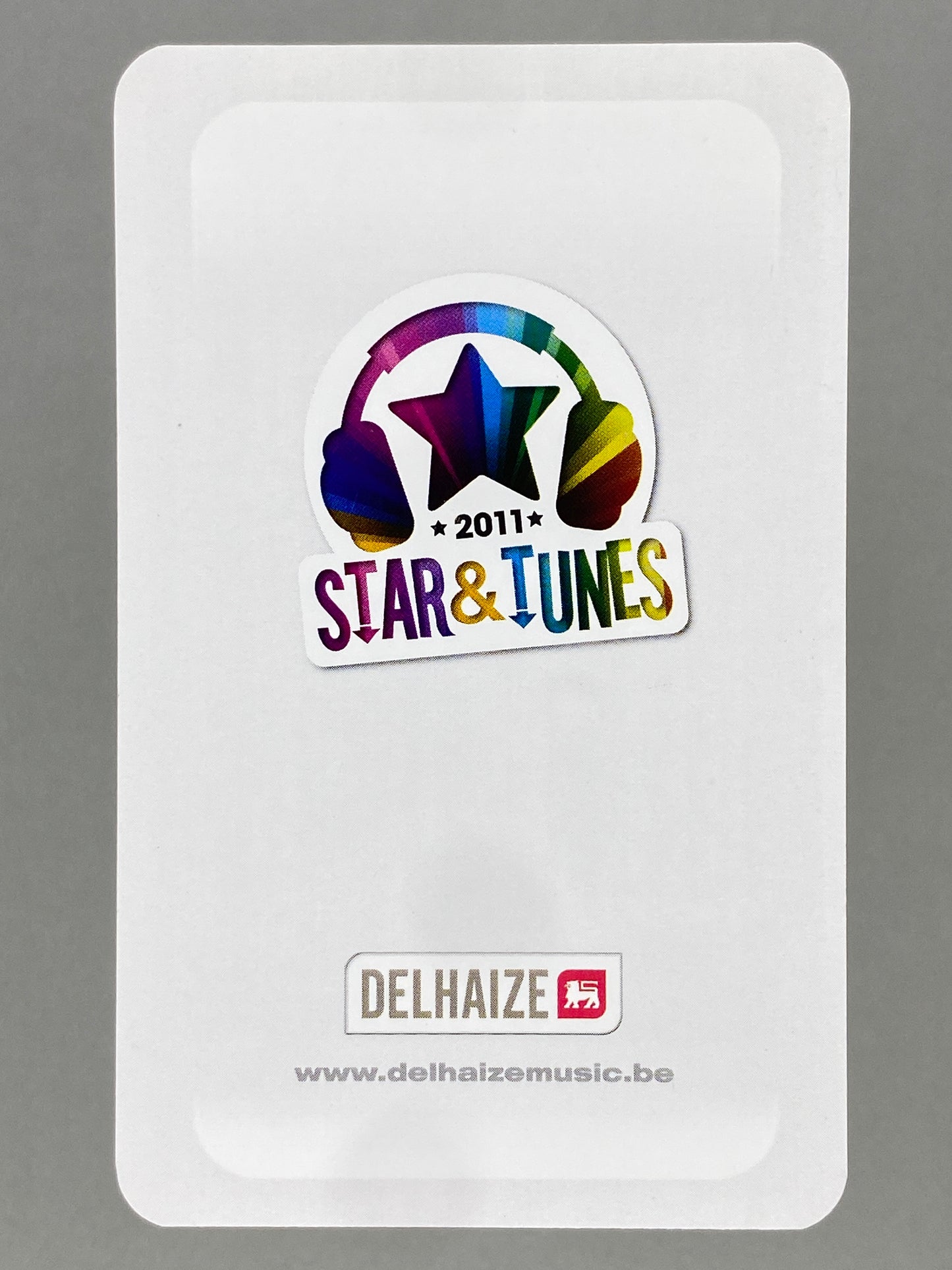 2011 Delhaize Joe Jonas See No More Star & Tunes Autograph Card (Belgium) (Music)