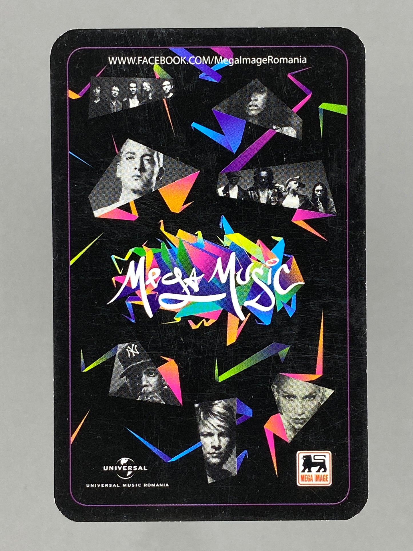 2012 Universal Music Metallica Foil Autograph Card Mega Music (Romania) (Music)