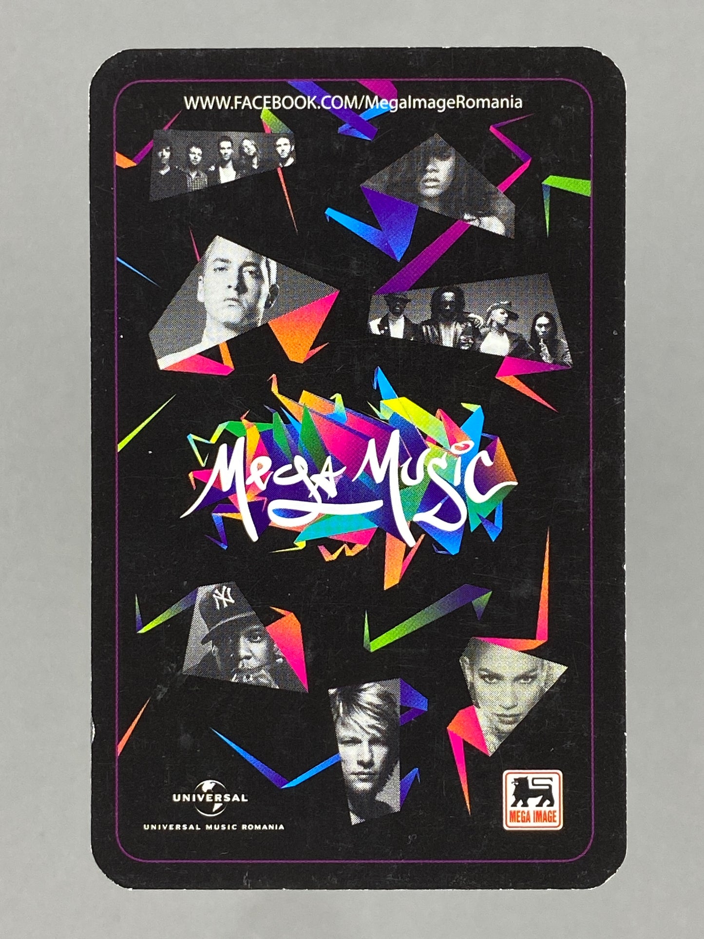 2012 Universal Music Mariah Carey Foil Autograph Card Mega Music (Romania) (Music)