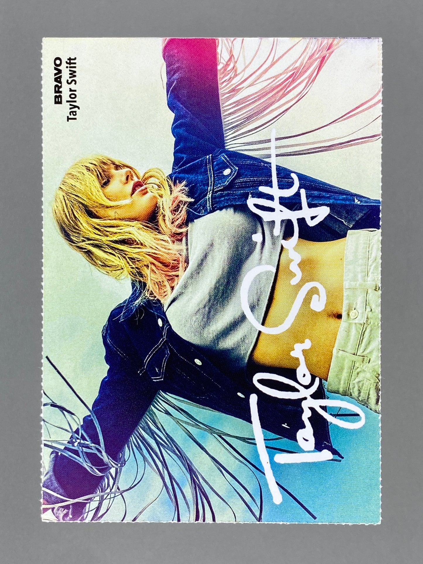 2019 Bravo Nr. 22 Taylor Swift / Shawn Mendes Autograph Card (Germany) (Music)