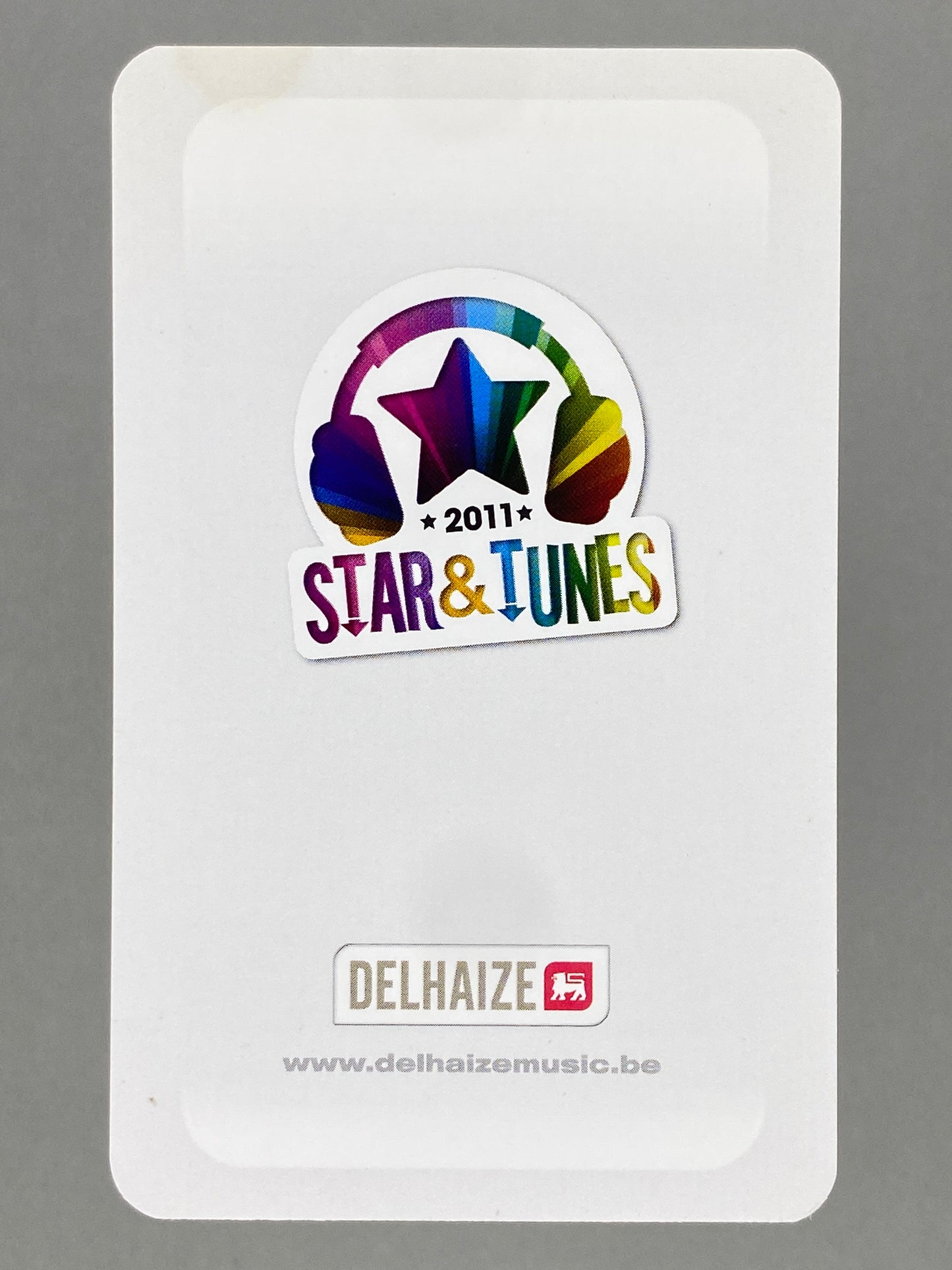 2011 Delhaize Lady Gaga Star & Tunes Autograph Card (Belgium) (Music)