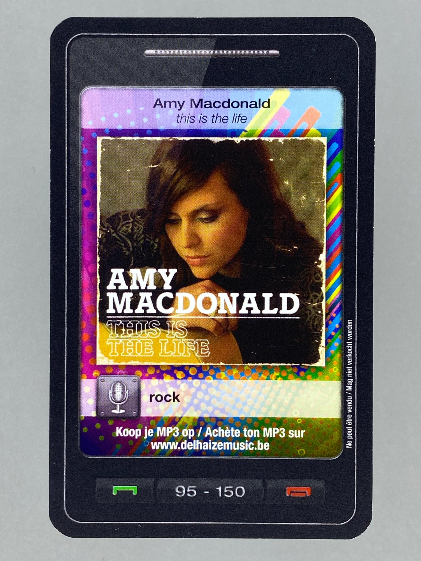 2011 Delhaize #95 Amy Macdonald Star & Tunes (Belgium) (Music)
