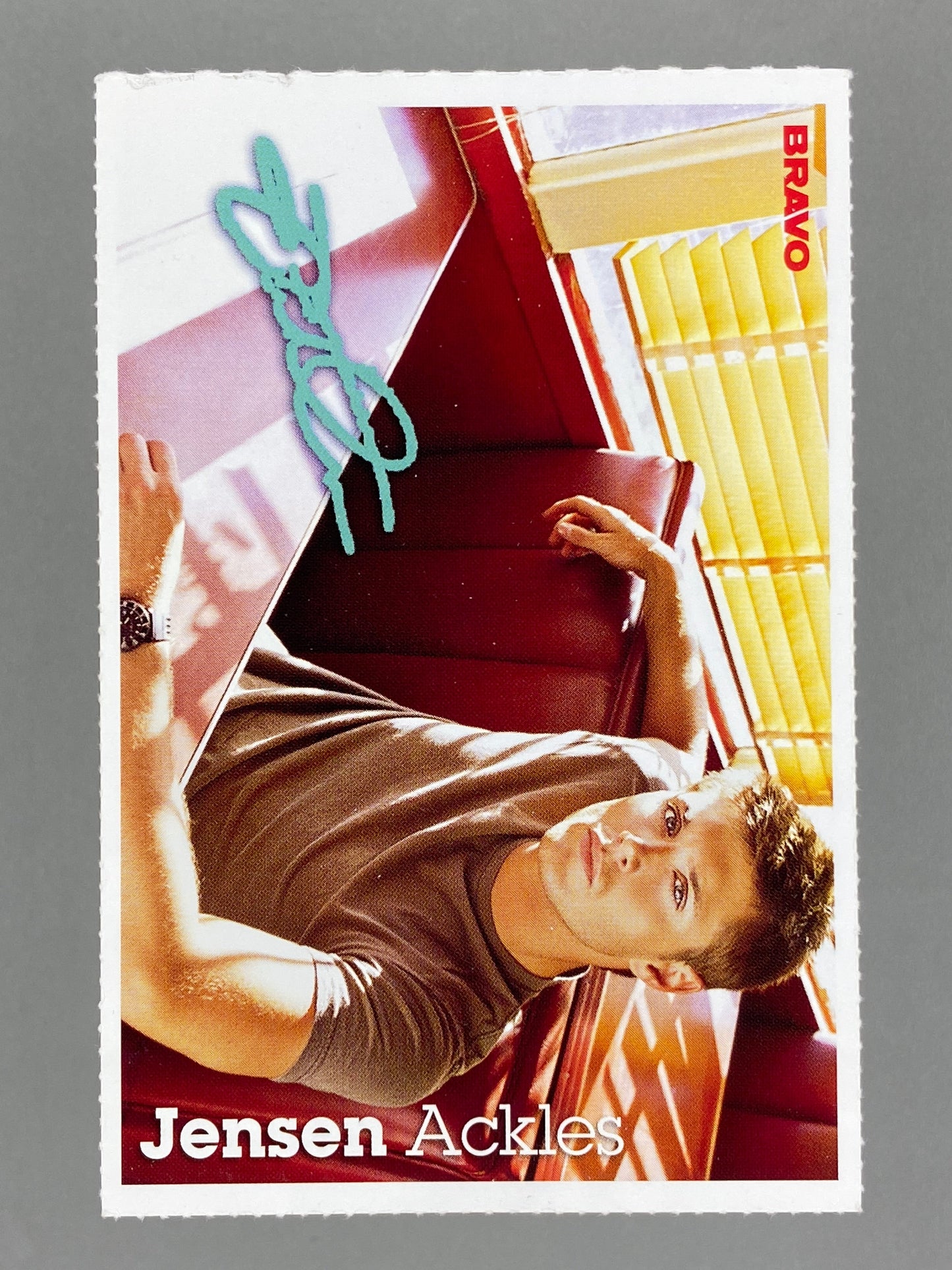 2011 Bravo Nr. 8 Taylor Swift / Jensen Ackles Autograph Card (Poland) (Music)