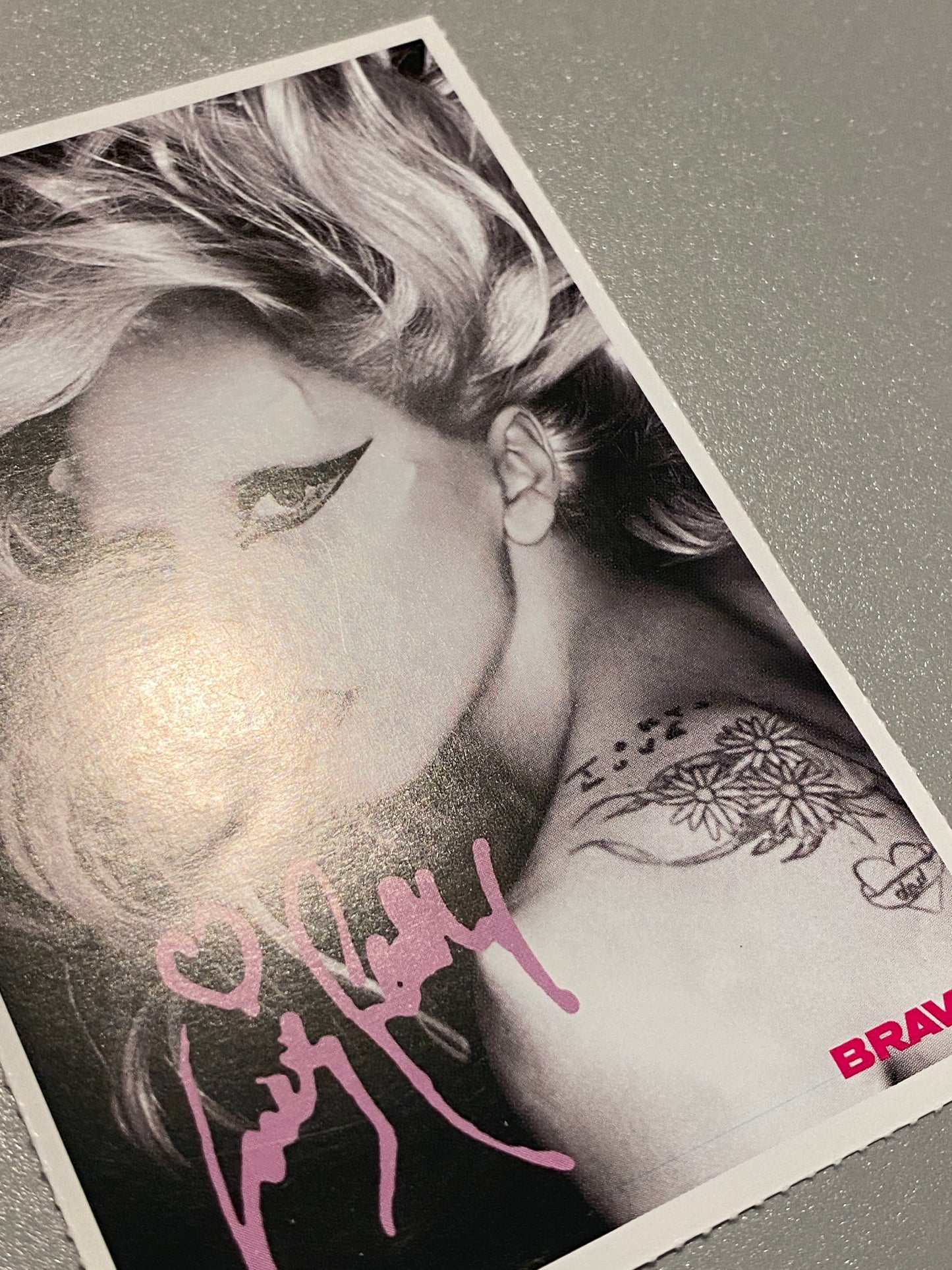 2011 Bravo Nr. 8 Lady Gaga / Tom Felton Autograph Card (Poland) (Music)