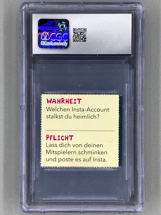 2020 Bravo Yungblud Truth / Dare Card (Germany) CGC 9 Pop 1 (Music)