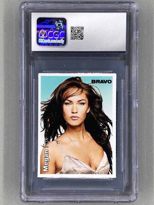 2009 Bravo Lady Gaga / Megan Fox Star Card (Germany) CGC 7.5 Pop 1 (Music)