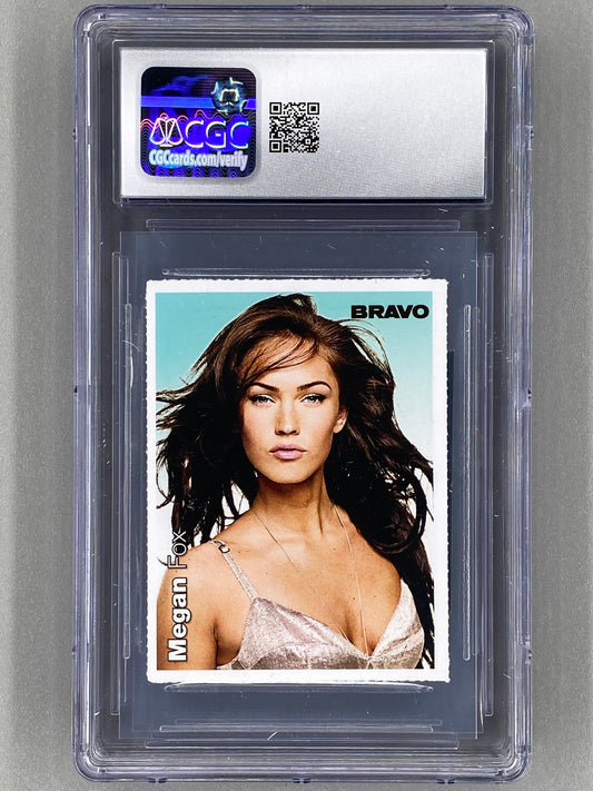2009 Bravo Lady Gaga / Megan Fox Star Card (Germany) CGC 6 Pop 1 (Music)
