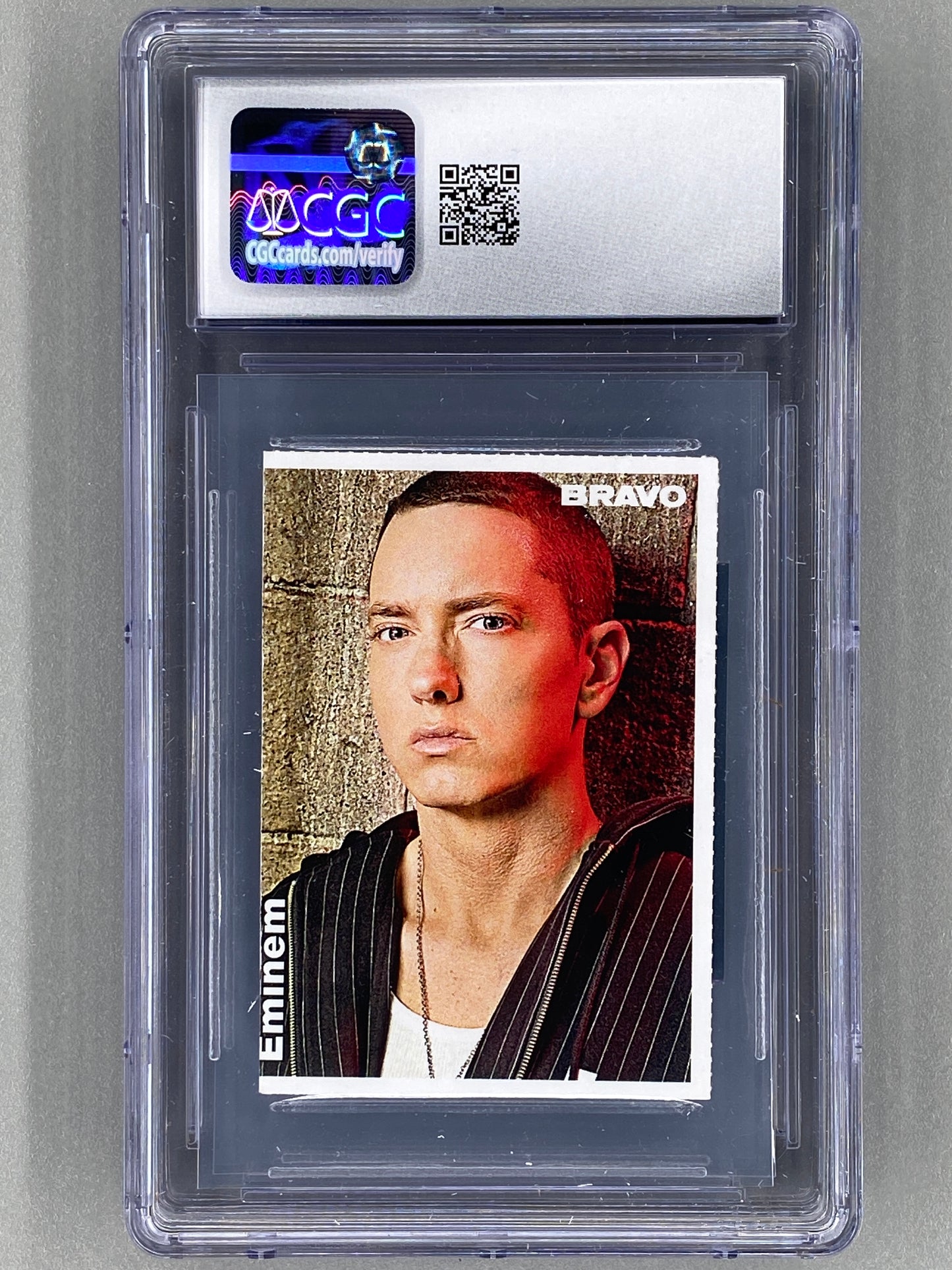 2009 Bravo Eminem / Metallica Star Card (Germany) CGC 8 Pop 1 (Music)