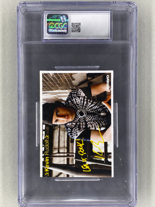 2009 Bravo Nr. 12 Taylor Swift / Kevin Rudolph (Germany) CGC 6 Pop 1 (Music)