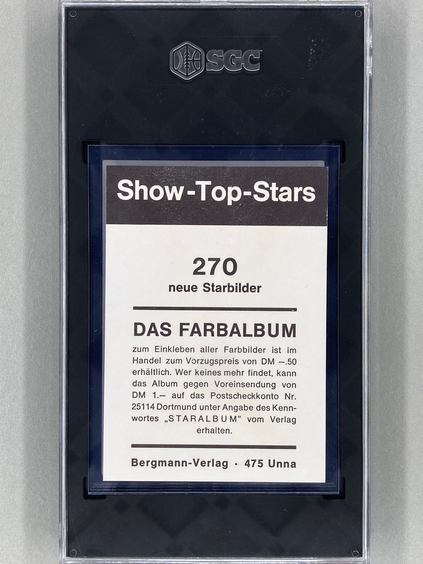 1969 Bergmann-Verlag Bob Dylan Show Top Stars SGC 5 Pop 1 (Music)
