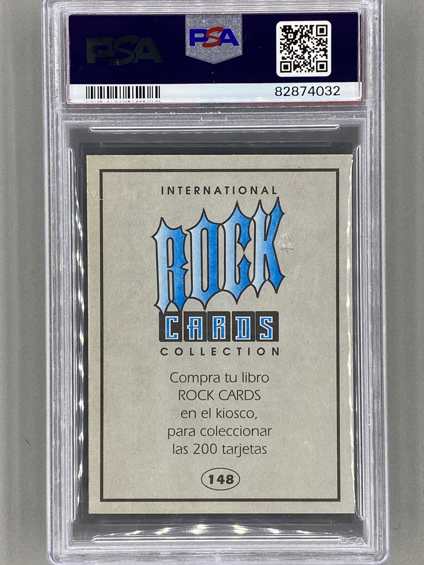 1994 Ultra Figus #148 Flea Intl Rock Cards Red Hot Chili Peppers PSA 7 Pop 2 (Music)