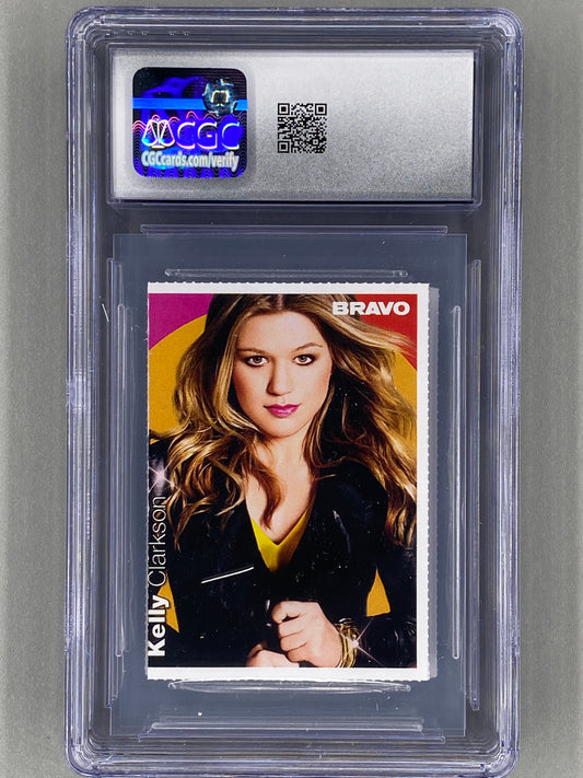 2009 Bravo Taylor Swift / Kelly Clarkson Star Card (Germany) CGC 8.5 Pop 1 (Music)