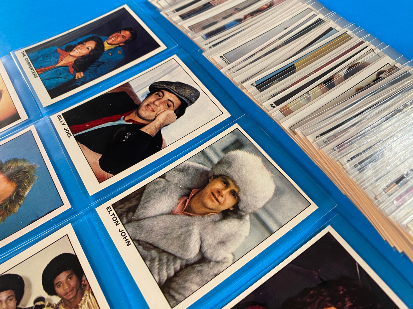 1980 Panini Rock and Pop Collection Complete 144 Sticker/Card Set (Music)