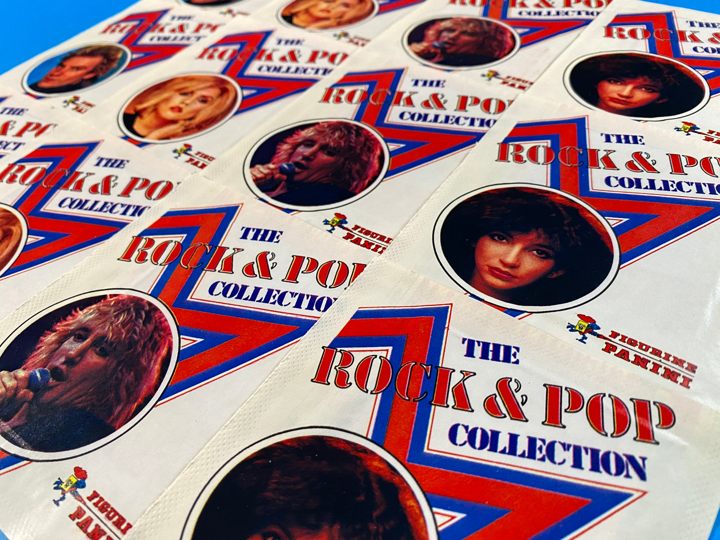 1980 Panini Rock and Pop Collection Complete 144 Sticker/Card Set (Music)