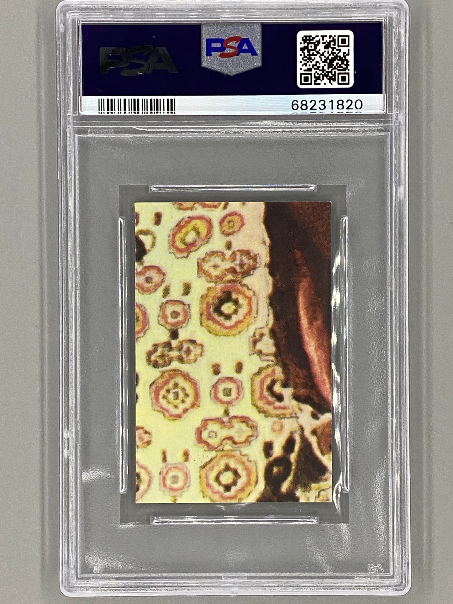 1968 Dutch #60 Superman Number/Black Square - Hand Cut PSA 6 (Pop Culture)