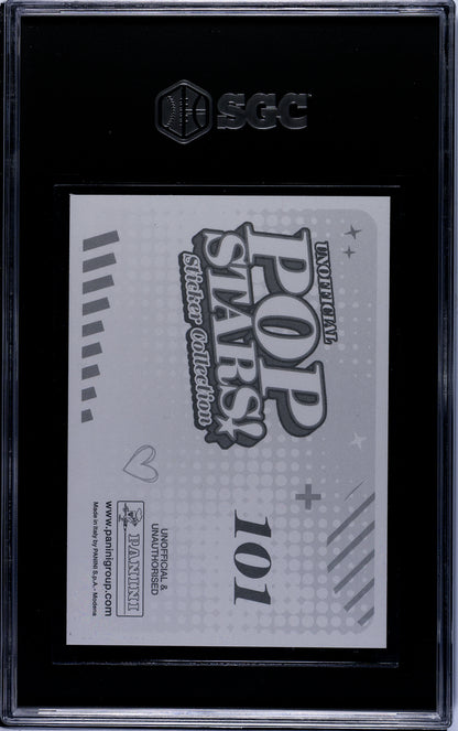 2025 Panini Pop Stars #101 Billie Eilish (UK) SGC 10 Pop 1 (Music)