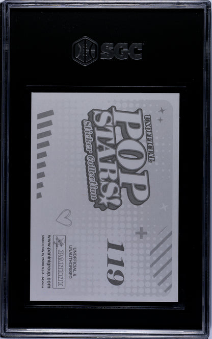 2025 Panini Pop Stars #119 Olivia Rodrigo (UK) SGC 9.5 Pop 1 (Music)