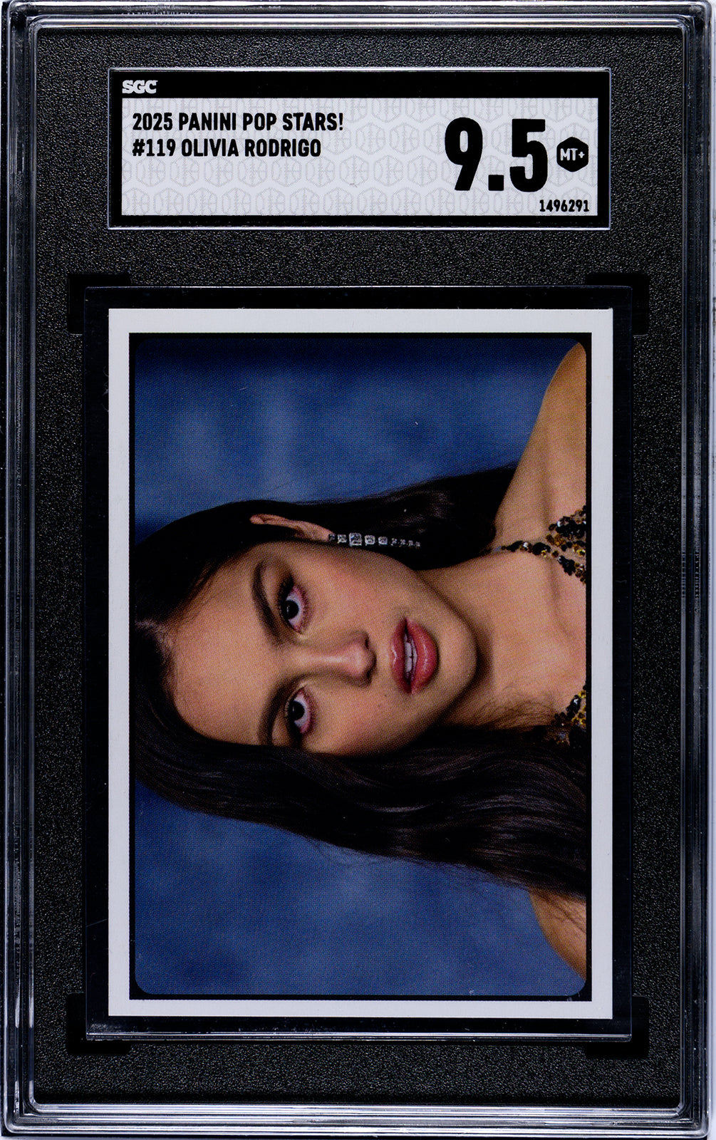 2025 Panini Pop Stars #119 Olivia Rodrigo (UK) SGC 9.5 Pop 1 (Music)