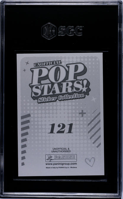 2025 Panini Pop Stars #121 Olivia Rodrigo (UK) SGC 10 Pop 1 (Music)