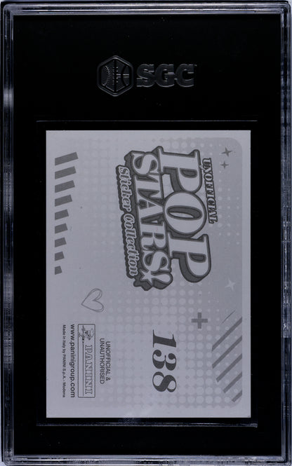2025 Panini Pop Stars #138 Charli XCX (UK) SGC 9.5 Pop 1 (Music)