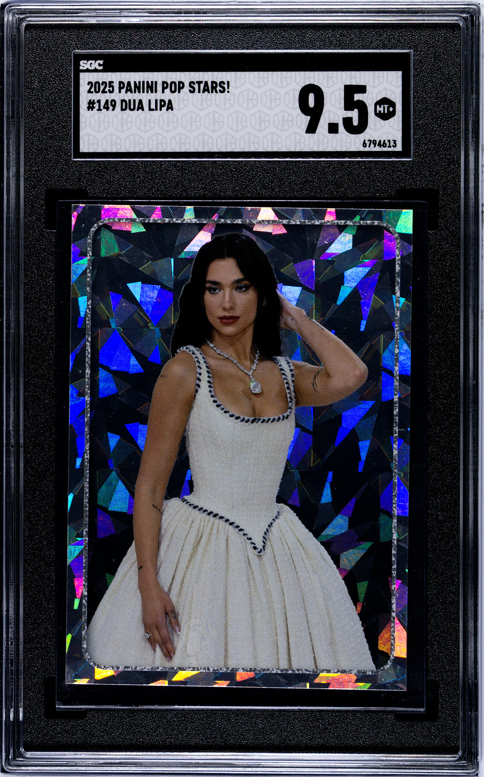 2025 Panini Pop Stars #149 Dua Lipa (UK) SGC 9.5 Pop 1 (Music)