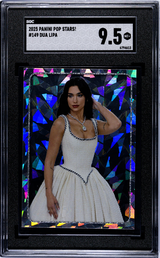 2025 Panini Pop Stars #149 Dua Lipa (UK) SGC 9.5 Pop 1 (Music)