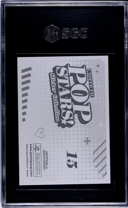 2025 Panini Pop Stars #15 Gracie Abrams (UK) SGC 10 Pop 1 (Music)